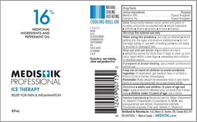 01b LBL_NTQ_Medistik Professional Ice Therapy Roll-on - 01b LBL NTQ Medistik Professional Ice Therapy Roll on